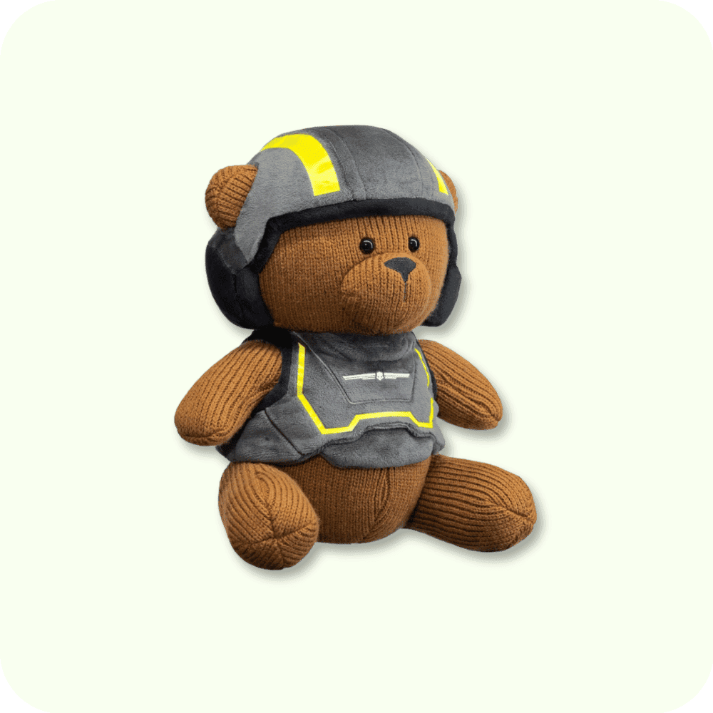 Helldivers 2 Super Merch Private Teddy Bear Plush Helldivers 2 Super Merch Private Teddy Bear Plush