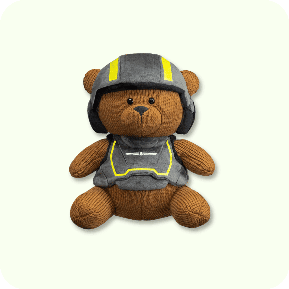 Helldivers 2 Super Merch Private Teddy Bear Plush Helldivers 2 Super Merch Private Teddy Bear Plush